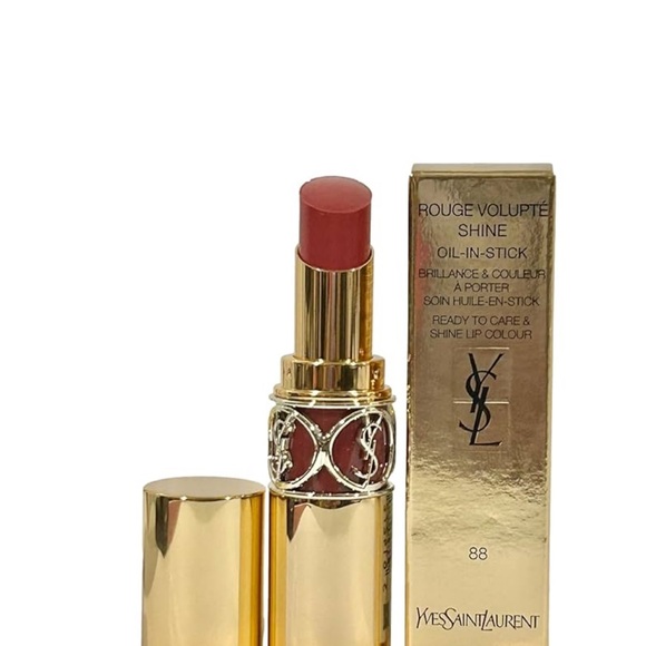 Yves Saint Laurent Rouge Volupté Shine Lipstick - 88 Rose - Picture 1 of 4